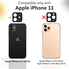 Funda para Apple iPhone 11 con funda con clip para cinturón,