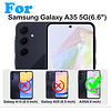 para Samsung Galaxy A35 5G Funda con clip para cinturón, pro