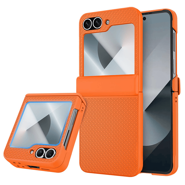 Funda para Samsung Galaxy Z Flip 6 con protección de bisagra