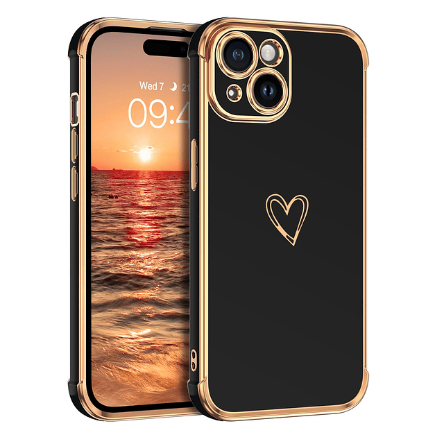 Funda para iPhone 15 Plus, funda para teléfono iPhone 15 Plu