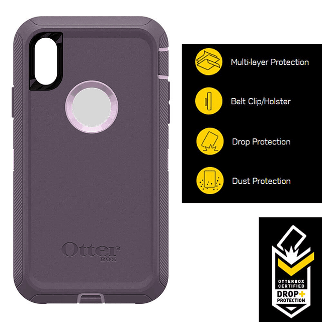 Funda DEFENDER SERIES SCREENLESS EDITION para iPhone Xr - Po