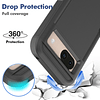 para Google Pixel 8A Caso: Cubierta protectora de doble capa