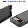 para Google Pixel 8A Caso: Cubierta protectora de doble capa