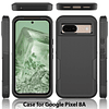 para Google Pixel 8A Caso: Cubierta protectora de doble capa