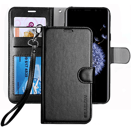 Funda tipo cartera para Galaxy S9, funda para Galaxy S9, fun