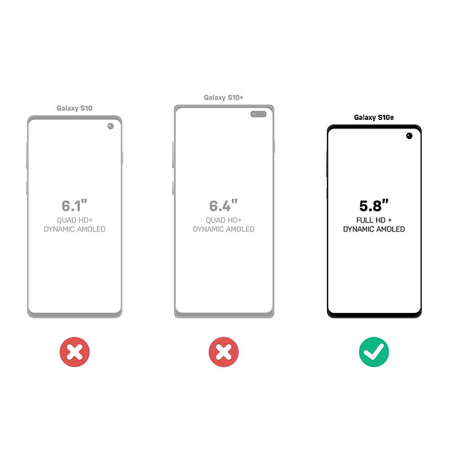Estuche Defender Screenless Series para Samsung Galaxy S10E