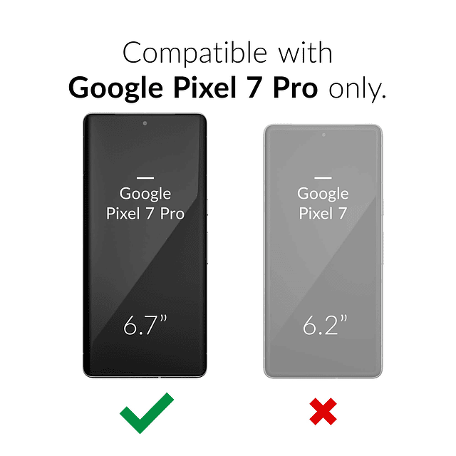 Dual Guard para Google Pixel 7 Pro Funda, protección a prueb