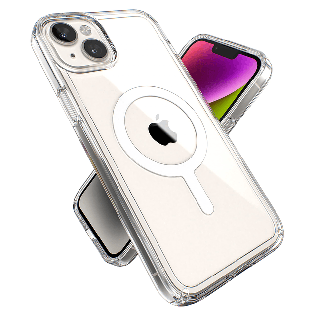 Clear Funda para iPhone 15 Plus y 14 Plus - Delgada, diseñad