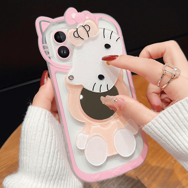 Linda funda de dibujos animados para iPhone 12 de 6,1 pulgad