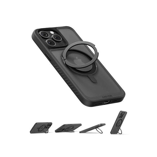 Funda magnética para iPhone 15 Pro Max, funda protectora ant