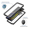 Funda para teléfono Galaxy Note 9, IP68 Funda Impermeable a