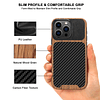 Compatible con iPhone 15 Pro Max Funda de grano de madera co