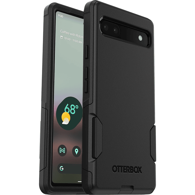 Estuche Google Pixel 6A Commuter Series - NEGRO, delgado y r