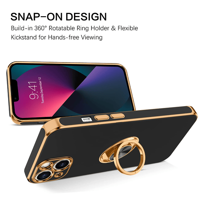 - Funda para iPhone 13, funda para teléfono iPhone 13, ajust