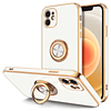 Funda para iPhone 12 con soporte de anillo [soporte magnétic