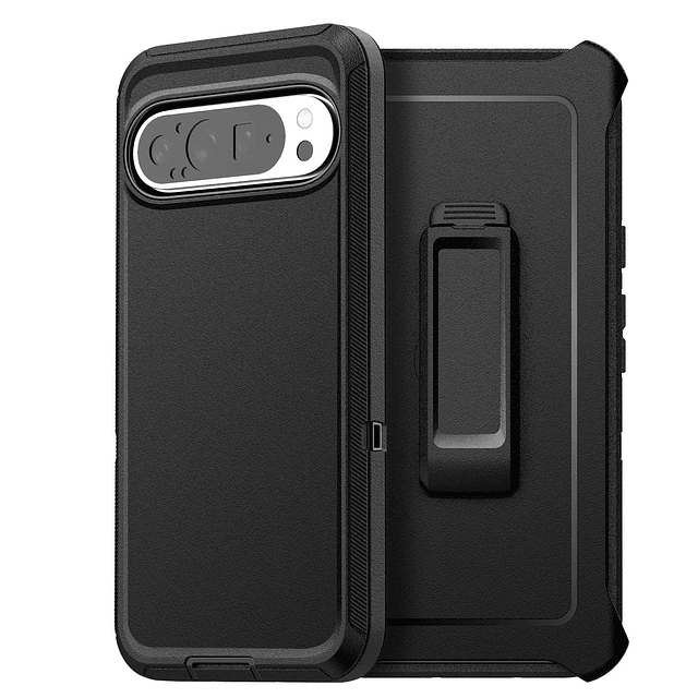 para Google Pixel 9 Pro XL Funda con clip para cinturón, 3 c