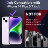 Funda para iPhone 14 Plus con cubierta deslizante para cámar