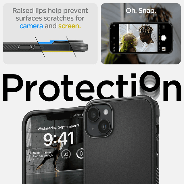 Rugged Armor MagFit diseñado para iPhone 14 (2022) [Protecci