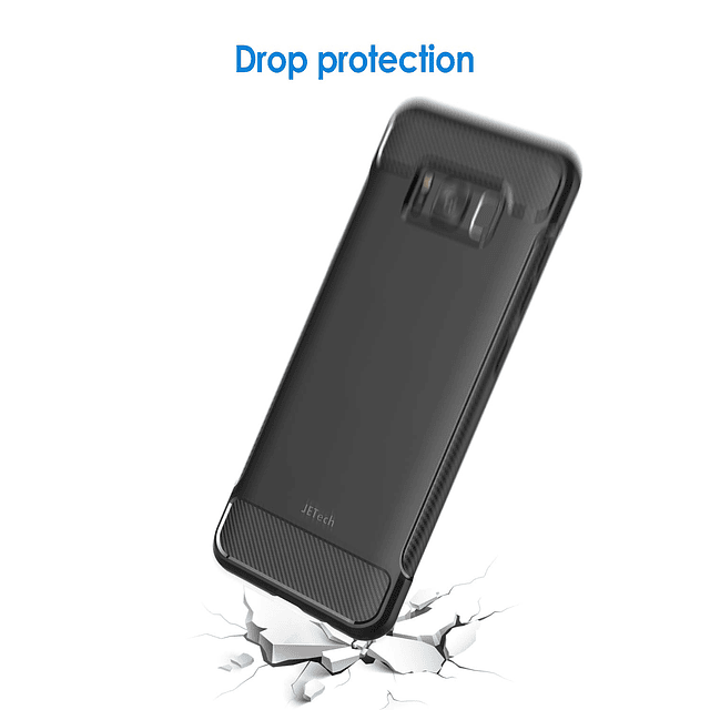 Funda Slim Fit para Samsung Galaxy S8, Funda Delgada con Abs