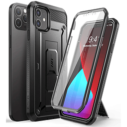 Funda para iPhone 12/iPhone 12 Pro con protector de pantalla