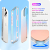 Hue - Funda para iPhone 16 Pro - Funda holográfica iridiscen