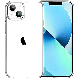 para iPhone 13 Funda transparente, suave, a prueba de golpes