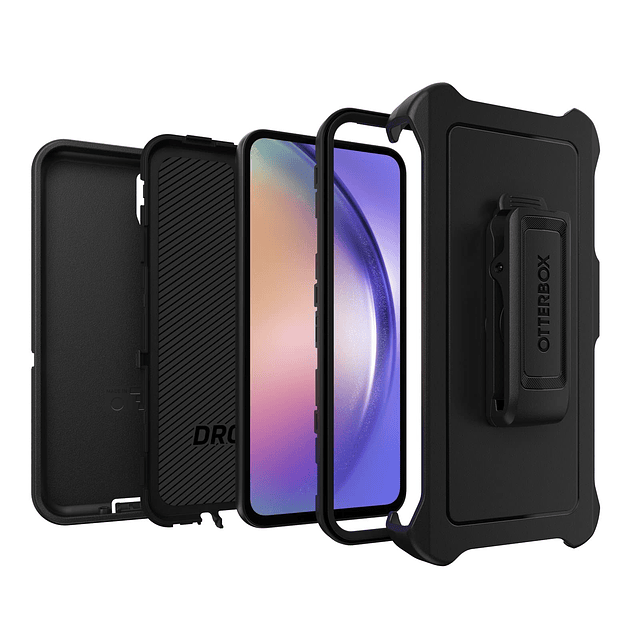 Funda Defender Series para Samsung Galaxy A54 5G - NEGRO (un