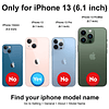 Funda tipo cartera para iPhone 13 con tarjetero, diseño de f