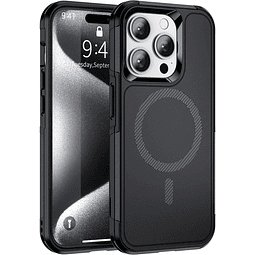 CATbox Funda para iPhone 15 Pro Max, funda magnética para iP