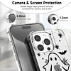 Funda de Halloween para iPhone 15 Pro Max, diseño de moda tr