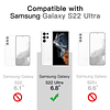 Funda para Samsung Galaxy S22 Ultra 5G 6,8 Pulgadas, Cubiert