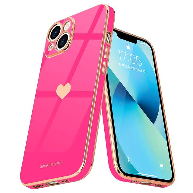 Funda compatible con iPhone 13 para mujer y niña, diseño de