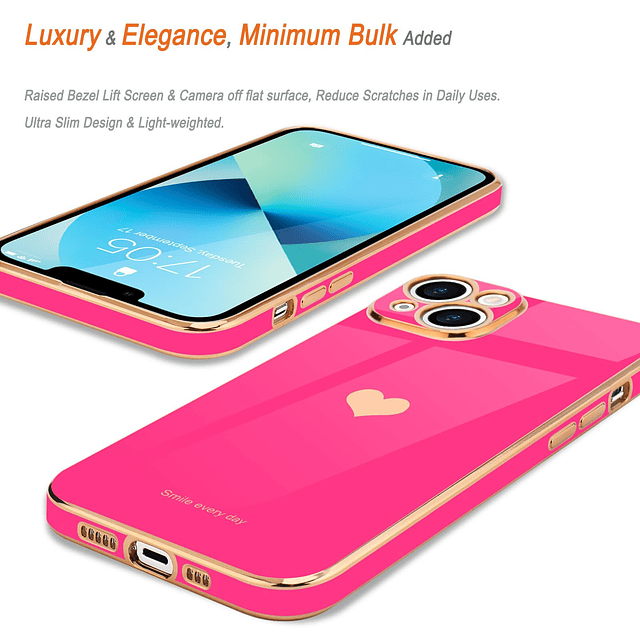 Funda compatible con iPhone 13 para mujer y niña, diseño de