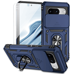 Funda para Google Pixel 8 con cubierta deslizante para cámar