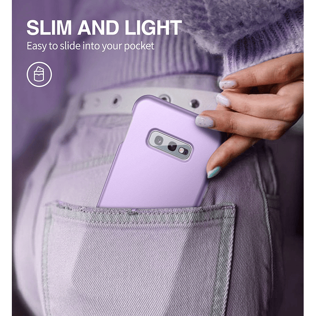 Funda para Samsung Galaxy S10e, 【Protector de pantalla incor