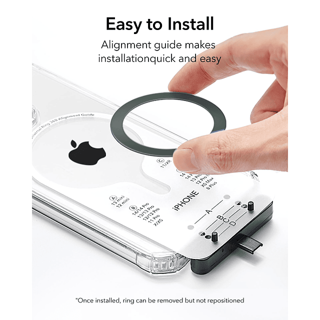 Anillo Magnético 360 (HaloLock), Compatible con Anillo MagSa