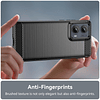 Funda para Motorola Edge 2024: Funda protectora de goma TPU