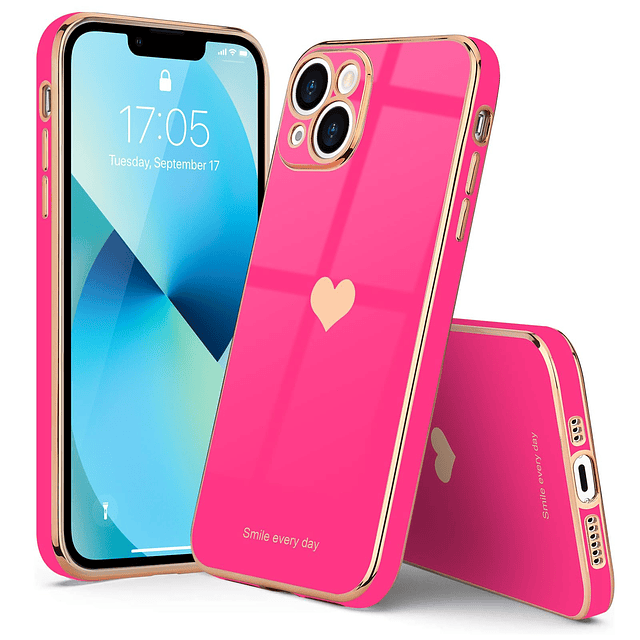 Funda compatible con iPhone 13 para mujer y niña, diseño de