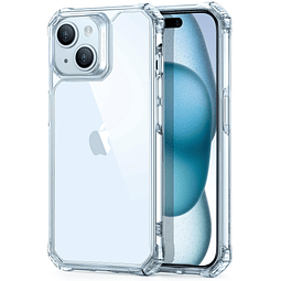 para iPhone 15, protección de grado militar, esquinas protec