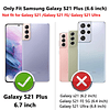 Funda para Galaxy S21 Plus, con cubierta deslizante para cám