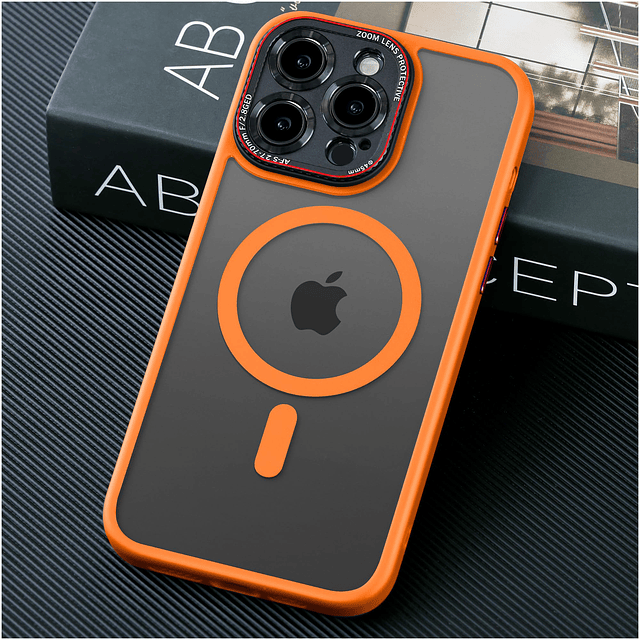 Funda para iPhone 15 Pro Max con protección integrada de len