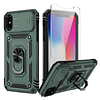 Funda para iPhone X, funda para iPhone Xs con cubierta de le