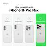 Funda Magnética de Silicona Compatible con iPhone 16 Pro Max