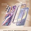 para Samsung Galaxy S24 Funda con protector de pantalla y pr