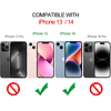 Funda magnética resistente para iPhone 13 / iPhone 14 [Compa