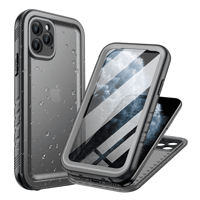 Funda impermeable para iPhone 11 Pro Max – Parachoques resis