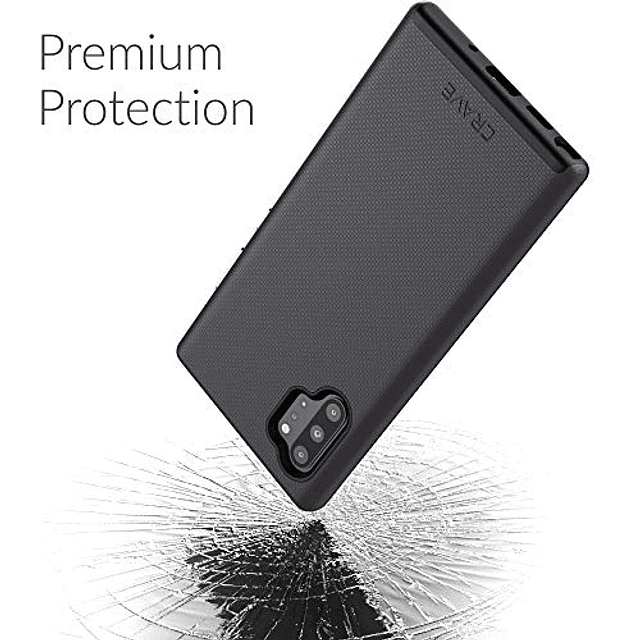 Estuche Note 10+, estuche de protección dual para Samsung Ga