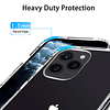 Compatible con iPhone 11 Pro Max Funda transparente a prueba