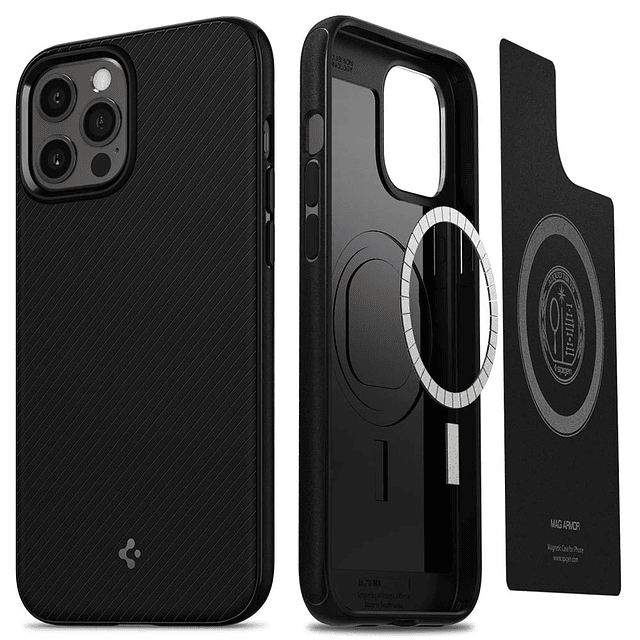 Funda Mag Armor compatible con iPhone 12 Pro y compatible co