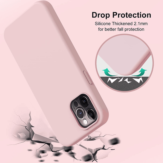 Compatible con iPhone 12 Pro Max Funda para teléfono | Silic